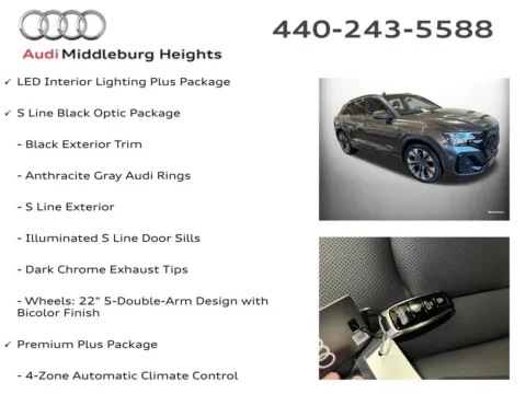 More photos of 2026 Audi Q8 55 Premium Plus at Audi Middleburg Heights, OH