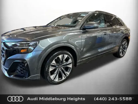 Photos of 2026 Audi Q8 55 Premium Plus for sale in Middleburg Heights, OH at Audi Middleburg Heights