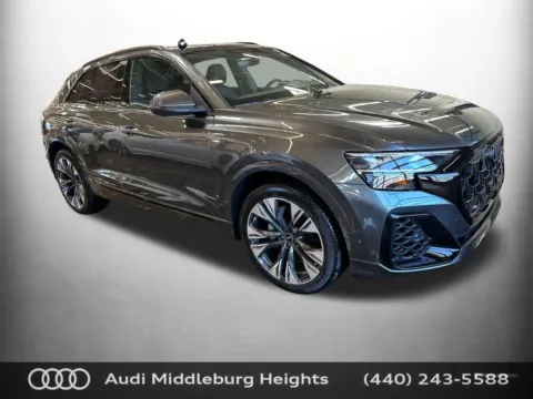 Gray 2026 Audi Q8 55 Premium Plus for sale in Middleburg Heights, OH
