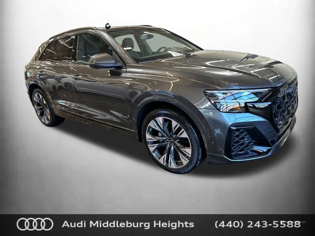 Gray 2026 Audi Q8 55 Premium Plus for sale in Middleburg Heights, OH