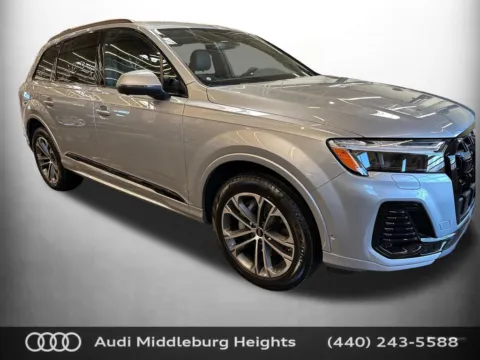 Silver 2026 Audi Q7 45 Premium Plus for sale in Middleburg Heights, OH