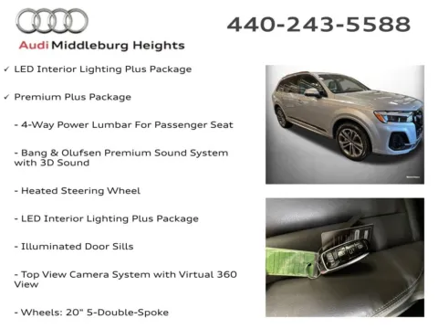 More photos of 2026 Audi Q7 45 Premium Plus at Audi Middleburg Heights, OH