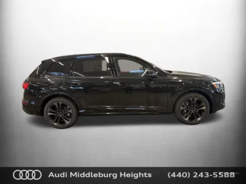 Black 2026 Audi Q7 55 Premium Plus for sale in Middleburg Heights, OH