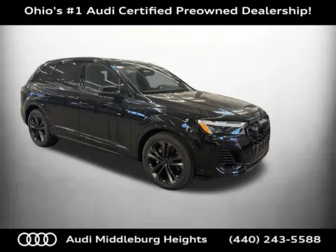Black 2026 Audi Q7 55 Premium Plus for sale in Middleburg Heights, OH