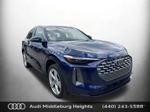 Blue 2025 Audi Q5 2.0T Premium Plus for sale in Middleburg Heights, OH