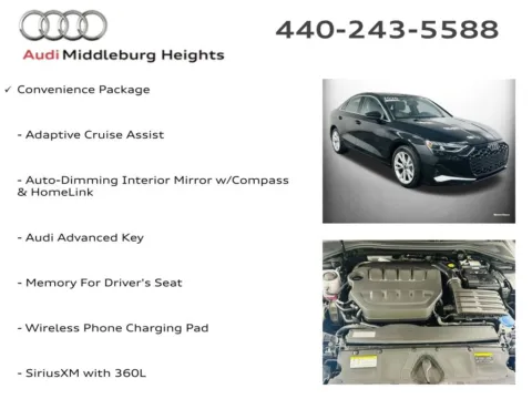 More photos of 2026 Audi A3 40 Premium at Audi Middleburg Heights, OH