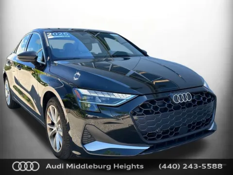 Black 2026 Audi A3 40 Premium for sale in Middleburg Heights, OH