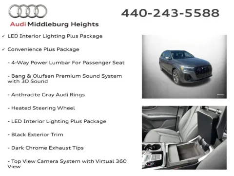 More photos of 2026 Audi Q7 55 Premium at Audi Middleburg Heights, OH