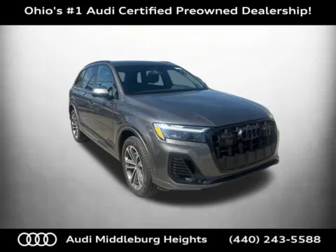 Gray 2026 Audi Q7 55 Premium for sale in Middleburg Heights, OH