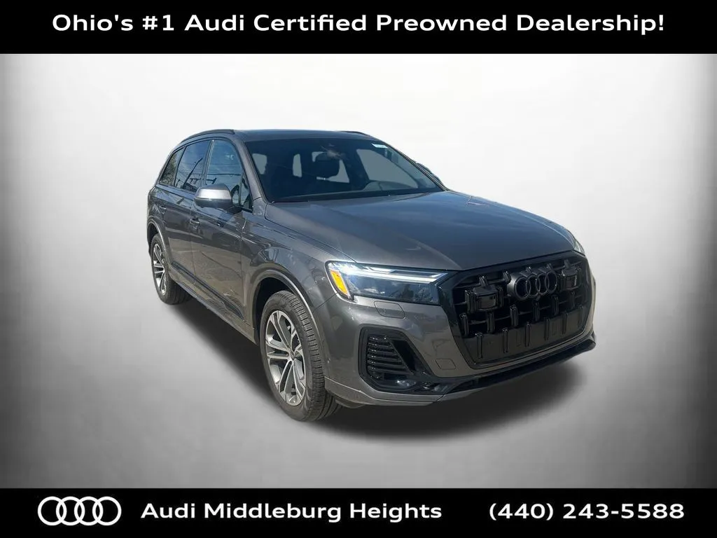 Gray 2026 Audi Q7 55 Premium for sale in Middleburg Heights, OH