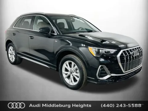 Black 2022 Audi Q3 Premium for sale in Middleburg Heights, OH