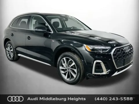 Black 2023 Audi Q5 45 S line Premium Plus for sale in Middleburg Heights, OH