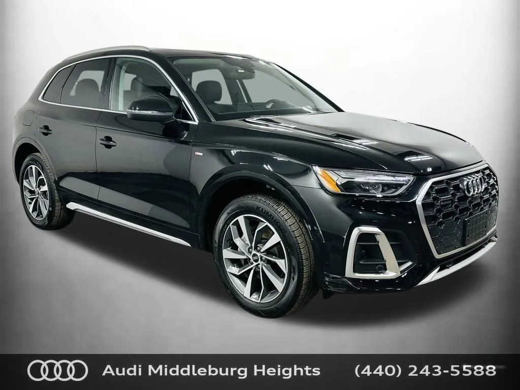 Black 2023 Audi Q5 45 S line Premium Plus for sale in Middleburg Heights, OH