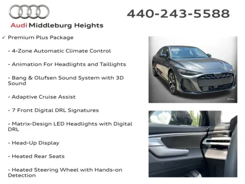 More photos of 2026 Audi A6 Premium Plus at Audi Middleburg Heights, OH