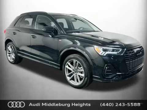 Black 2025 Audi Q3 Premium for sale in Middleburg Heights, OH