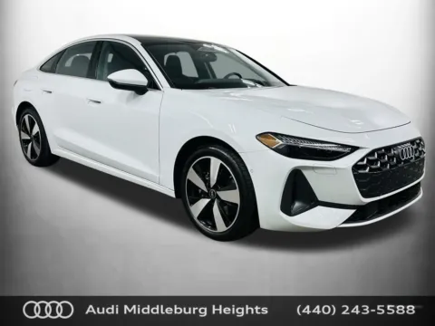 White 2025 Audi All-new A5 Premium Plus for sale in Middleburg Heights, OH