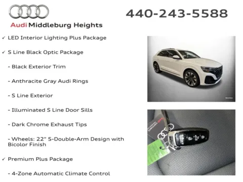 More photos of 2026 Audi Q8 55 Premium Plus at Audi Middleburg Heights, OH