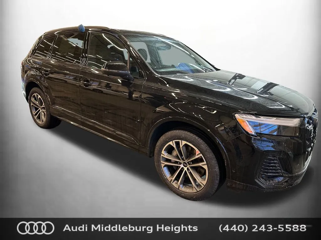 Black 2026 Audi Q7 45 Premium for sale in Middleburg Heights, OH