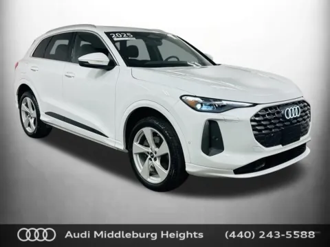 White 2025 Audi Q5 2.0T Premium Plus for sale in Middleburg Heights, OH