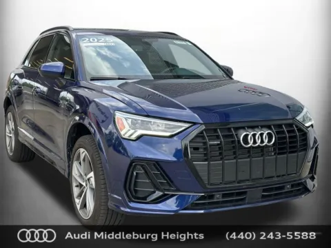 Blue 2025 Audi Q3 Premium for sale in Middleburg Heights, OH