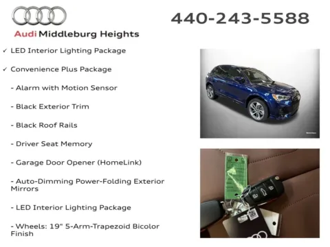 More photos of 2025 Audi Q3 Premium at Audi Middleburg Heights, OH