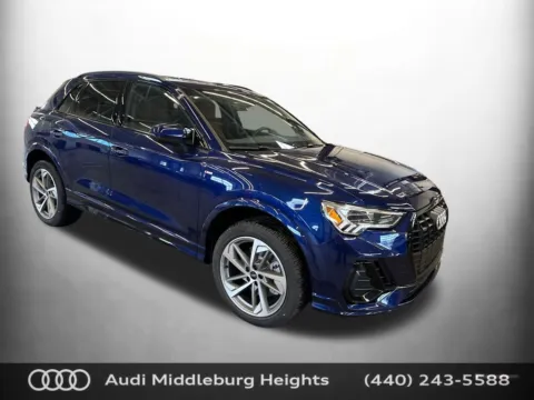 Blue 2025 Audi Q3 Premium for sale in Middleburg Heights, OH