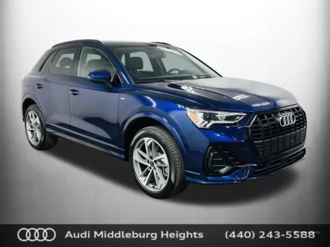 Blue 2025 Audi Q3 Premium for sale in Middleburg Heights, OH