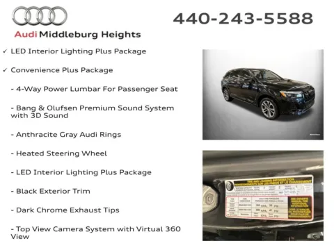 More photos of 2026 Audi Q7 55 Premium at Audi Middleburg Heights, OH