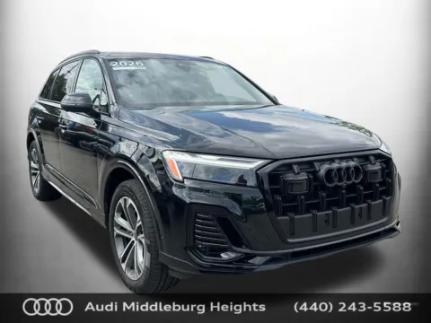 Black 2026 Audi Q7 55 Premium for sale in Middleburg Heights, OH