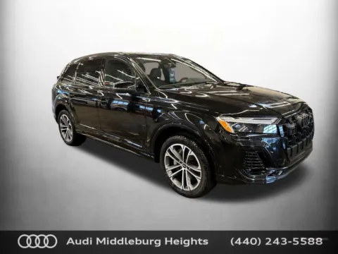Black 2026 Audi Q7 55 Premium for sale in Middleburg Heights, OH