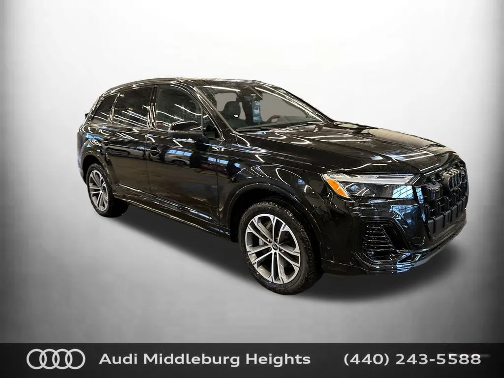 Black 2026 Audi Q7 55 Premium for sale in Middleburg Heights, OH