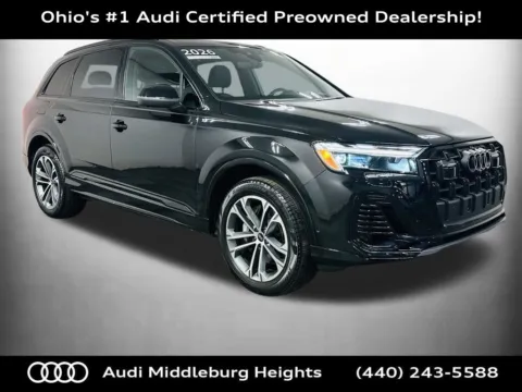 Black 2026 Audi Q7 55 Premium for sale in Middleburg Heights, OH