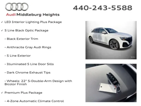 More photos of 2026 Audi Q8 55 Premium Plus at Audi Middleburg Heights, OH