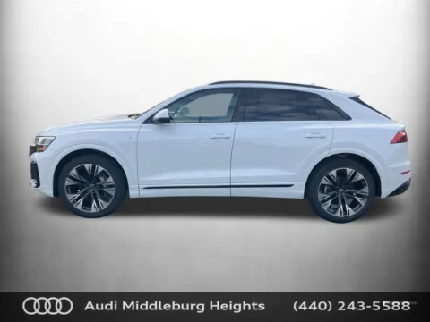 Photos of 2026 Audi Q8 55 Premium Plus for sale in Middleburg Heights, OH at Audi Middleburg Heights