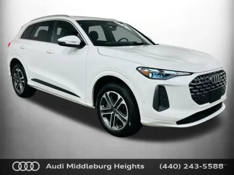 White 2025 Audi Q5 Premium for sale in Middleburg Heights, OH