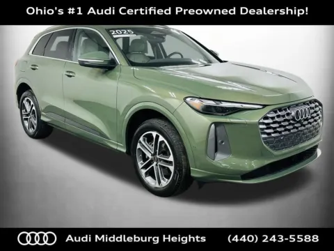 Green 2025 Audi Q5 2.0T Premium for sale in Middleburg Heights, OH