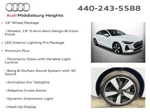 More photos of 2025 Audi All-new A5 Premium Plus at Audi Middleburg Heights, OH