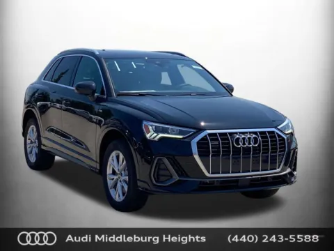 Black 2025 Audi Q3 Premium for sale in Middleburg Heights, OH