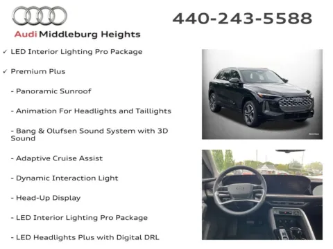 More photos of 2025 Audi All-new Q5 2.0T Premium Plus at Audi Middleburg Heights, OH