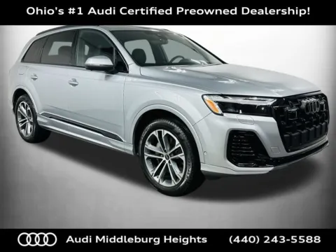 Silver 2025 Audi Q7 45 Premium for sale in Middleburg Heights, OH