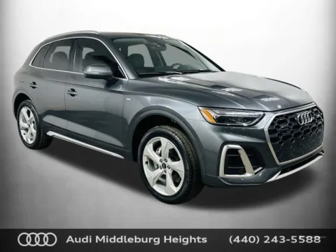 Gray 2023 Audi Q5 45 S line Premium Plus for sale in Middleburg Heights, OH