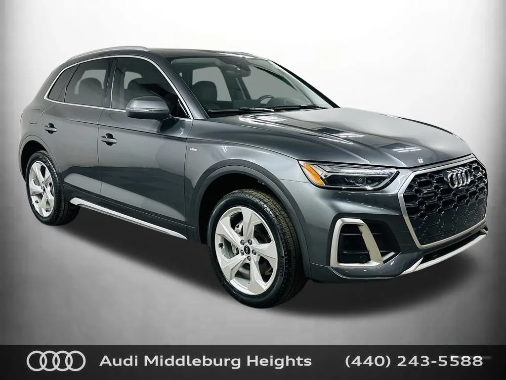 Gray 2023 Audi Q5 45 S line Premium Plus for sale in Middleburg Heights, OH