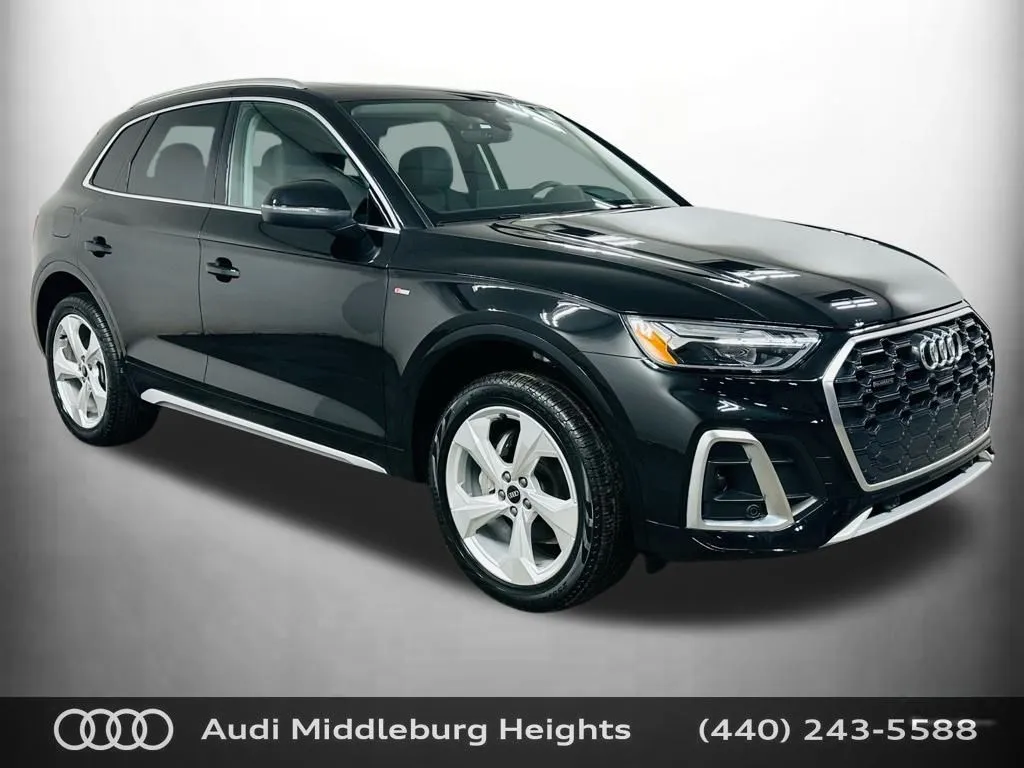 Black 2025 Audi Q5 45 S line Premium Plus for sale in Middleburg Heights, OH