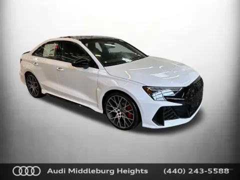 White 2026 Audi RS 3 2.5T for sale in Middleburg Heights, OH