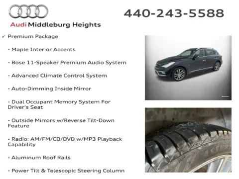 More photos of 2016 INFINITI QX50 at Audi Middleburg Heights, OH