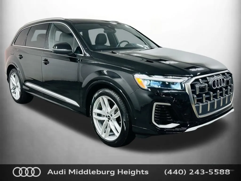 Black 2025 Audi Q7 55 Premium Plus for sale in Middleburg Heights, OH