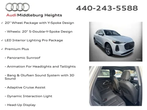 More photos of 2025 Audi Q5 2.0T Premium Plus at Audi Middleburg Heights, OH