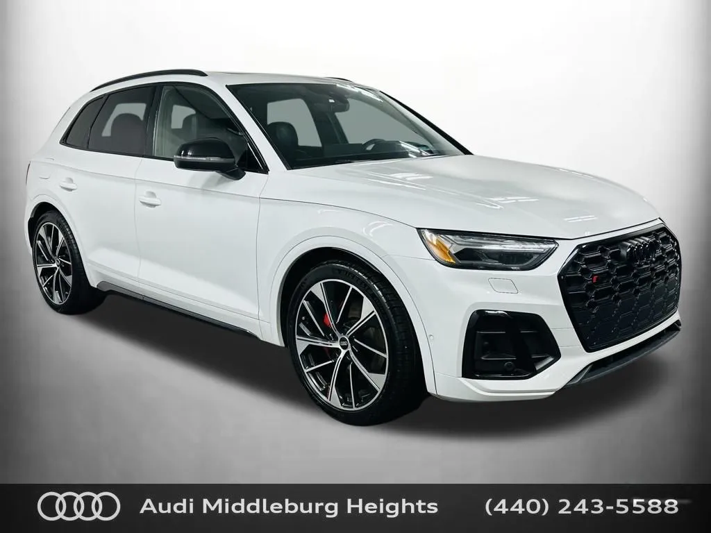 White 2021 Audi SQ5 Prestige for sale in Middleburg Heights, OH