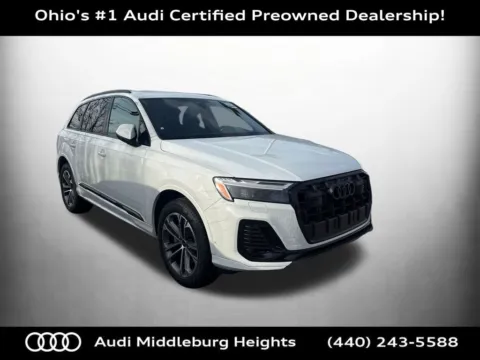 White 2026 Audi Q7 45 Premium for sale in Middleburg Heights, OH