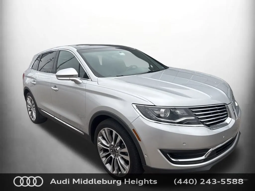 Silver 2016 Lincoln MKX Reserve for sale in Middleburg Heights, OH